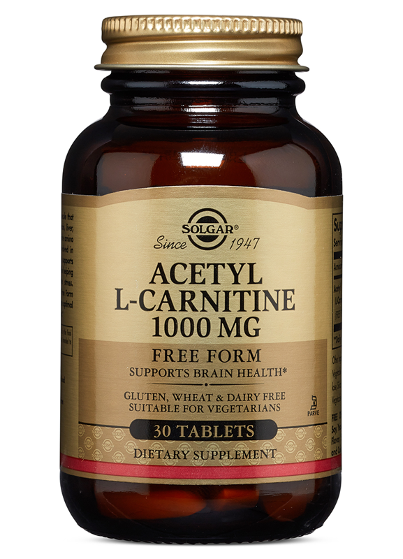 Picture of SOLGAR ACETYL- L-CARNITINE 250 MG