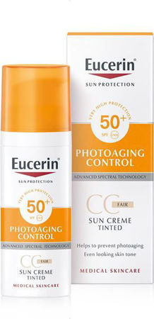 Picture of EUCERIN 69776 SUN PHOTOAGING CONTROL CC TONIRANA KREMA SVIJETLA NIJANSA SPF-50 50ML