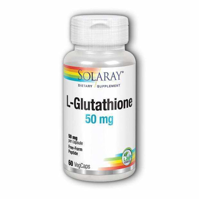 Picture of SOLARAY L-GLUTATHIONE 50MG KAPSULE