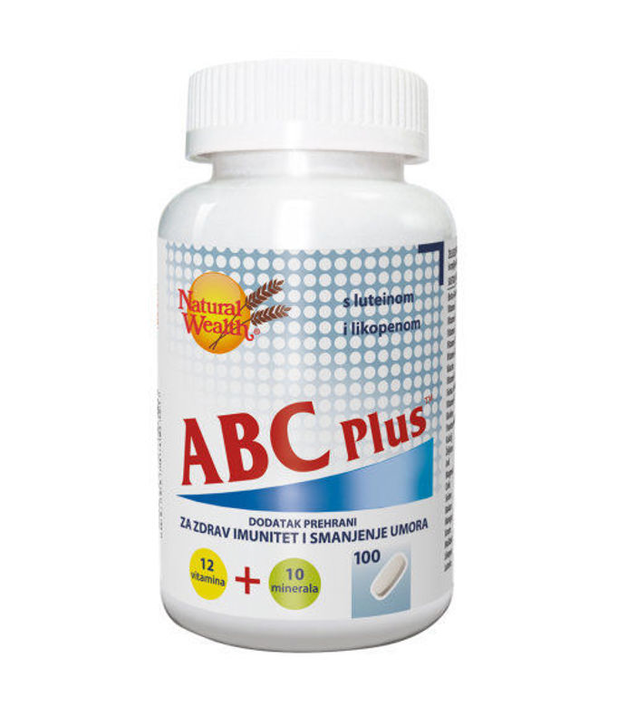 Picture of NATURAL WEALTH  ABC PLUS, 100 TABLETA