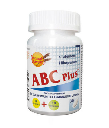 Picture of NATURAL WEALTH  ABC PLUS, 30 TABLETA