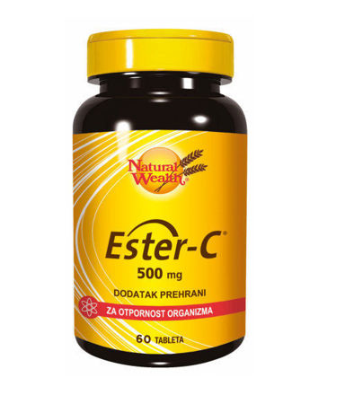 Picture of NATURAL WEALTH ESTER-C 500 MG , 60 TABLETA