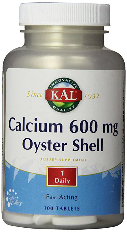 Picture of KAL OYSTER SHELL CALCIUM 100 TABLETA