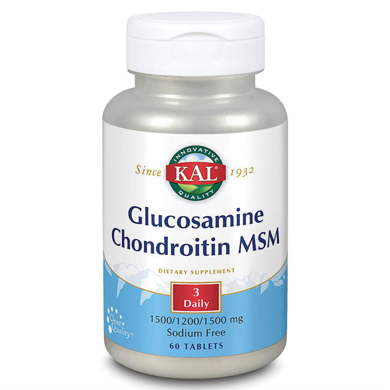 Picture of KAL GLUCOSAMINE CHONDROITIN MSM 60 TABLETA