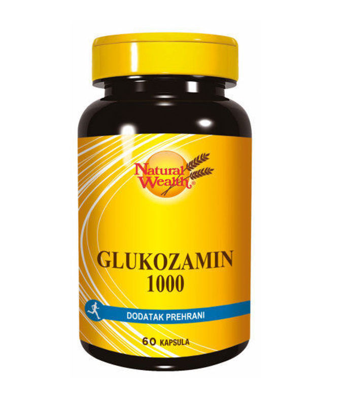Picture of NATURAL WEALTH GLUKOZAMIN 1000 , 60 KAPSULA