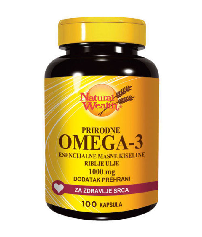 Picture of NATURAL WEALTH OMEGA-3 , 100 KAPSULA