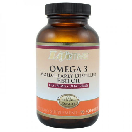 Picture of LifeTime OMEGA 3 FISH OIL 90×1000MG