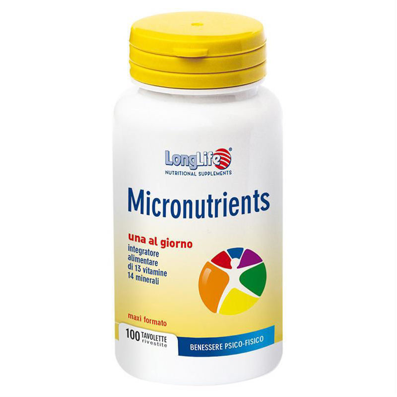 Picture of LongLife MICRONUTRIENTS 100 TABLETA
