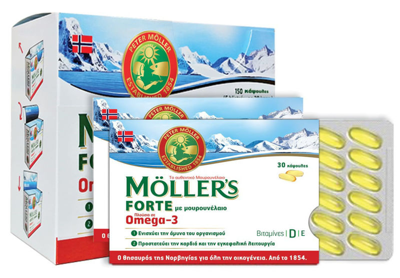 Picture of MOLLERS OMEGA 3 FORTE 150 KAPSULA