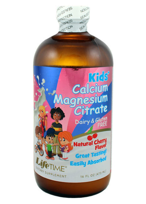 Picture of LifeTime tekući kalcij i magnezij za djecu 473 ml