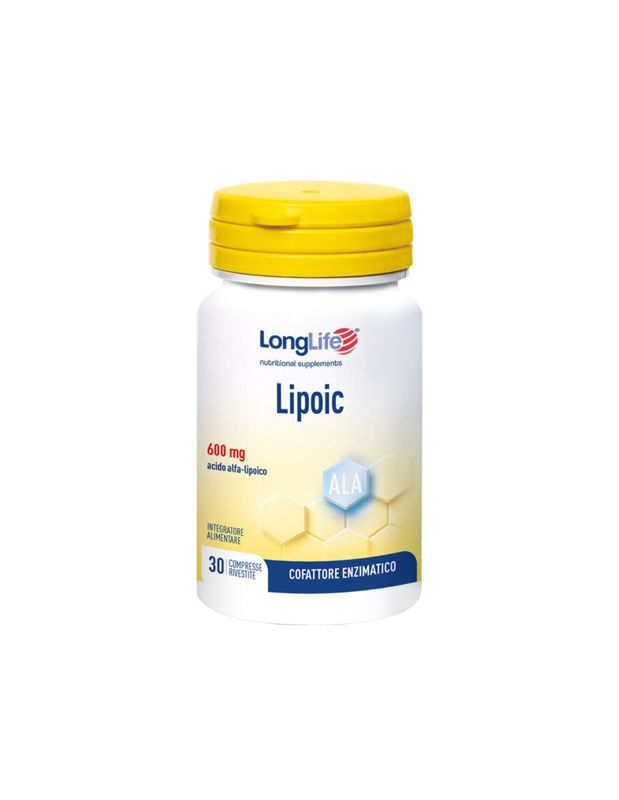 Picture of LONGLIFE LIPOIC TBL 30X600 MG