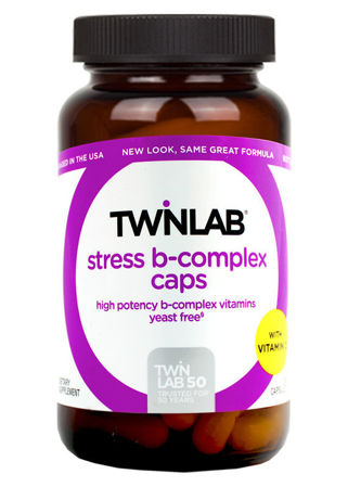 Picture of TWINLAB  STRESS B-COMPLEX KAPSULE 100 KOMADA