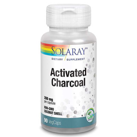 Picture of SOLARAY ACTIVATED CHARCOAL 90 KAPSULA
