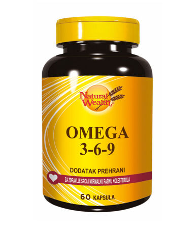 Picture of NATURAL WEALTH OMEGA 3-6-9  , 60 KAPSULA