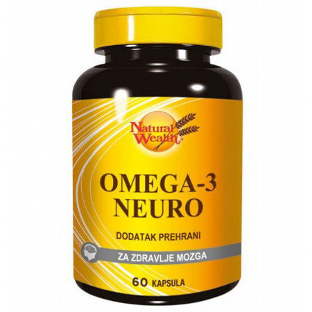 Picture of NATURAL WEALTH OMEGA-3 NEURO 1000 MG, 60 KAPSULA