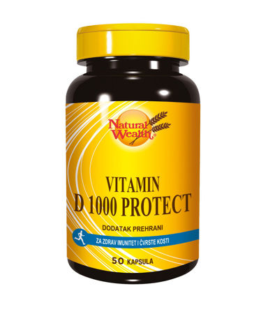 Picture of NATURAL WEALTH VITAMIN D 1000 PROTECT, 50 KAPSULA