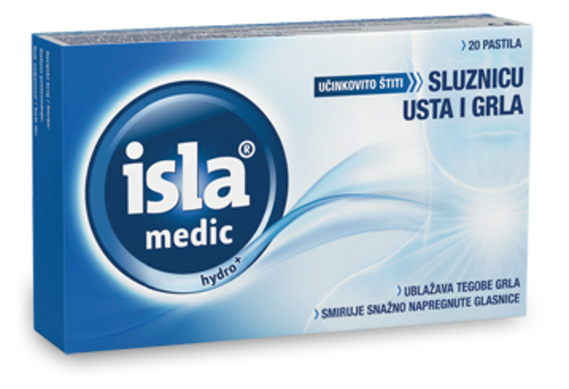 Picture of ISLA MEDIC HYDRO+ 20 pastila