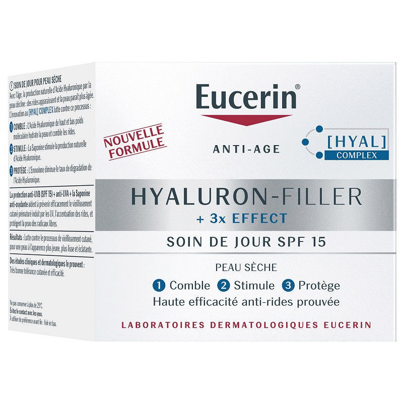 Picture of EUCERIN Hyaluron-Filler dnevna krema za suhu kožu s SPF 15 i UVA zaštitom