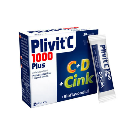 Picture of PLIVIT C 1000  +D+CINK 20 VREĆICA