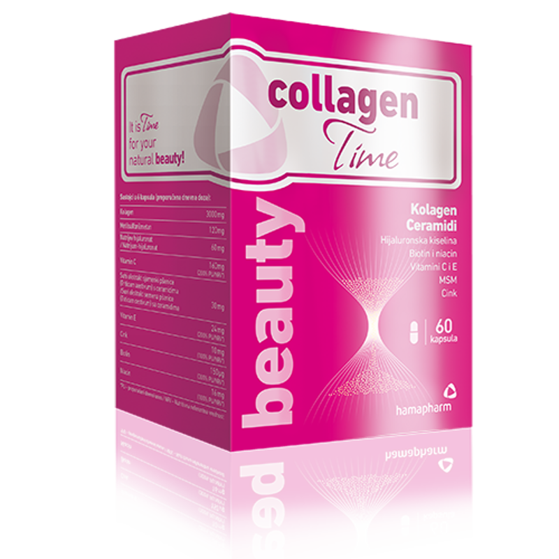 Picture of HAMAPHARM COLLAGEN TIME BEAUTY 60 KAPSULA