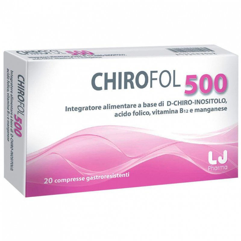 Picture of CHIROFOL TABLETE 20X500MG