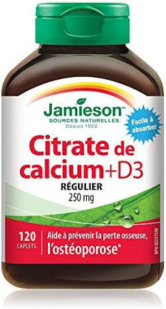Picture of JAMIESON CALCIUM CITRATE+VIT D 120 TABLETA