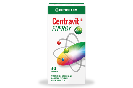 Picture of CENTRAVIT ENERGY Q10  30 TABLETA