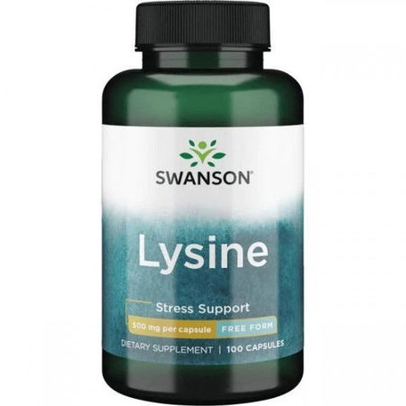 Picture of SWANSON L-LYSINE 100 x 500 MG