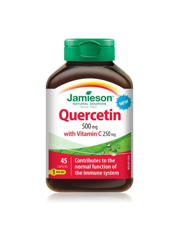 Picture of JAMIESON QUERCETIN + VITAMIN C 45 tableta