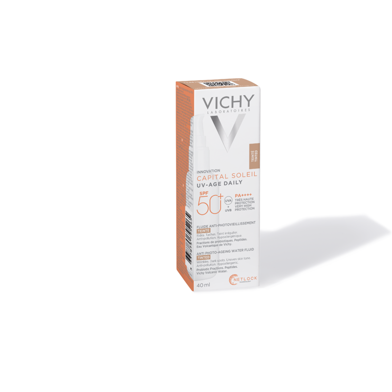 Picture of VICHY CAPITAL SOLEIL UV AGE DAILY OBOJENI FLUID SPF-50+ 40 ML
