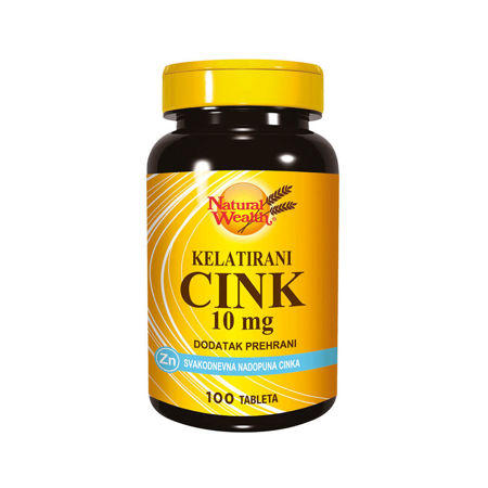 Picture of NATURAL WEALTH CINK KELATIRANI 10 MG, 100 TABLETA