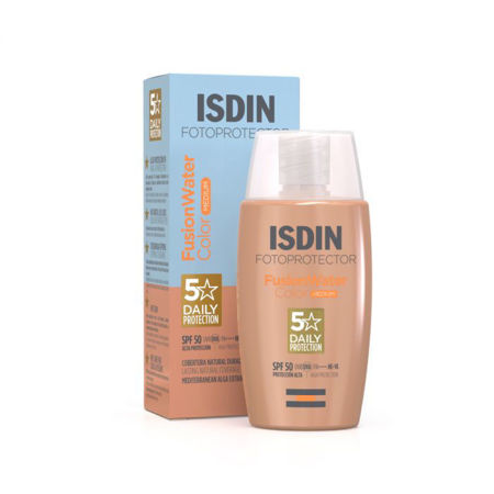Picture of ISDIN SUN FOTOPROTECTOR FUSION WATER COLOR MEDIUM SPF50+ 50 ML