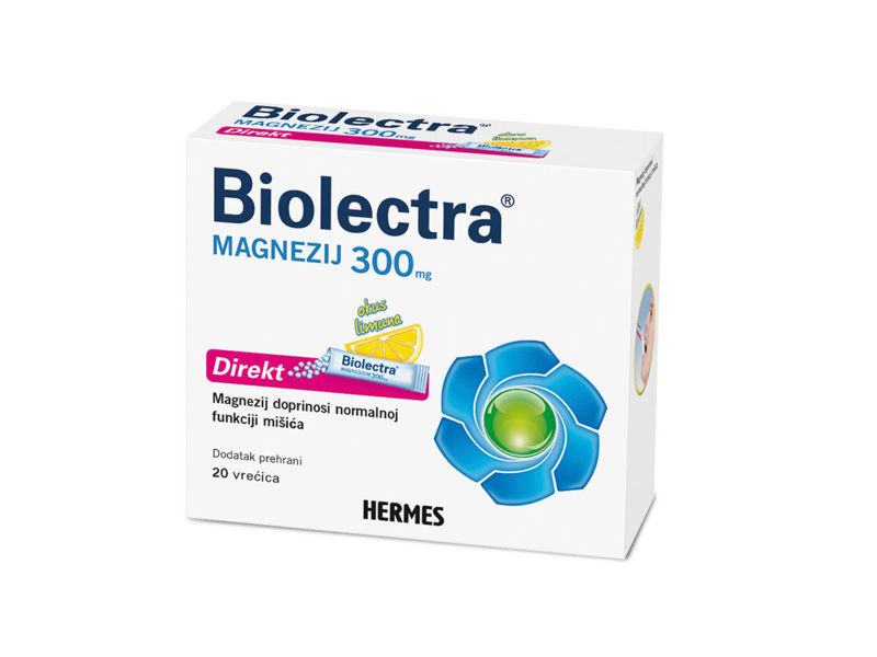 Picture of HERMES BIOLECTRA MAGNEZIJ 300 DIREKT LIMUN