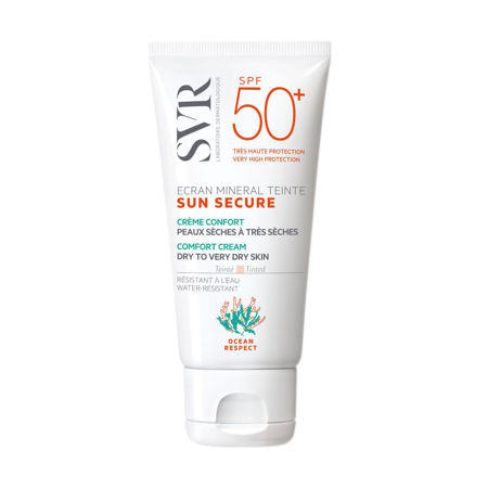 Picture of SVR SUN SECURE MINERALNA KREMA U BOJI ZA SUHU KOŽU SPF-50 50ML