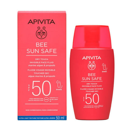 Picture of APIVITA BEE SUN SAFE DRY TOUCH FLUID LICE SPF-50 50ML