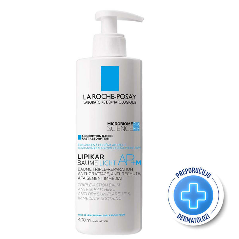 Picture of LA ROCHE POSAY LIPIKAR BALZAM AP+M LIGHT 400 ML