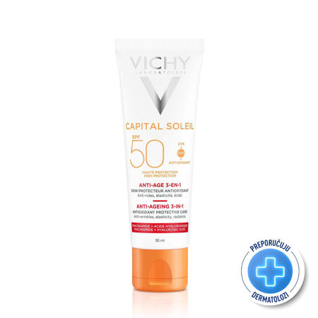 Picture of VICHY CAPITAL SOLEIL ANTI-AGE KREMA SPF-50 50 ML