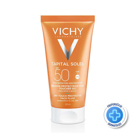 Picture of VICHY CAPITAL SOLEIL DRY TOUCH EMULZIJA SPF-50 50ML