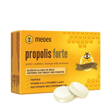 Picture of MEDEX Propolis forte pastile, 18 pastila