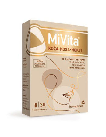 Picture of HAMAPHARM MIVITA KOŽA,KOSA,NOKTI 30 KAPSULA