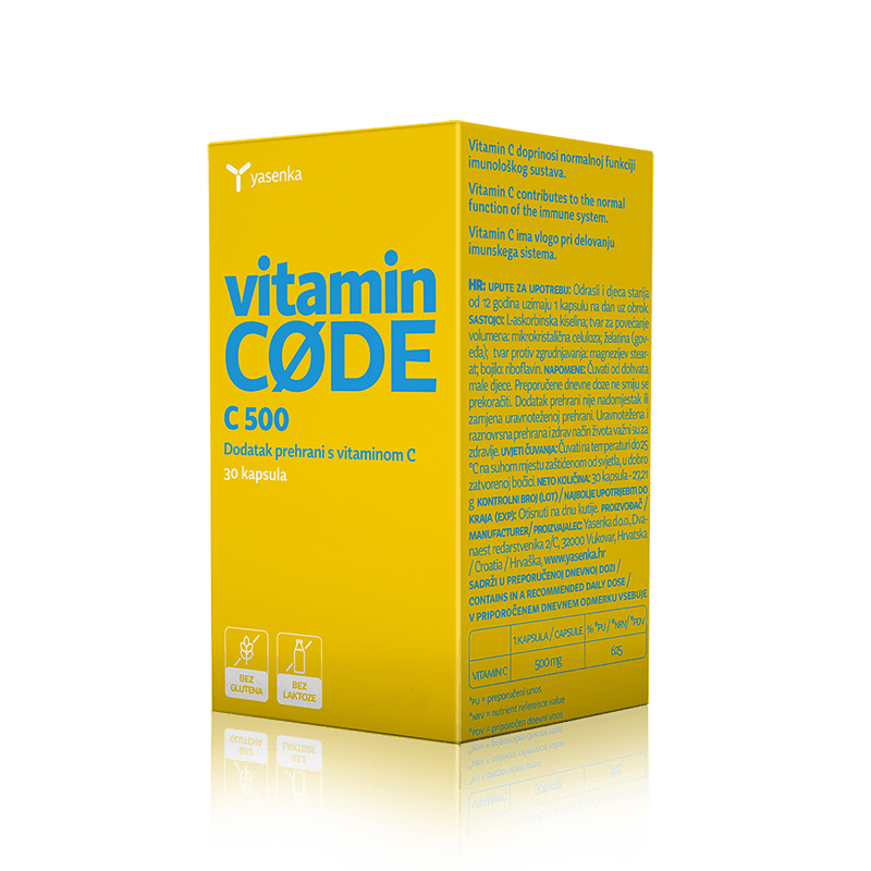 Picture of YASENKA VITAMIN CODE C 500 30 KAPSULA