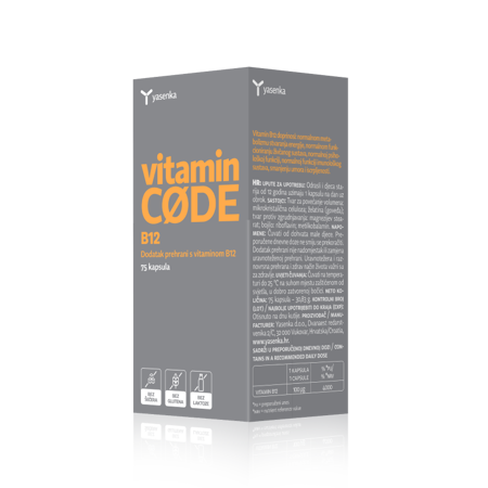 Picture of YASENKA VITAMIN CODE B12 75 KAPSULA